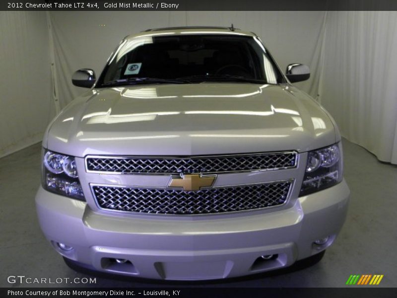 Gold Mist Metallic / Ebony 2012 Chevrolet Tahoe LTZ 4x4