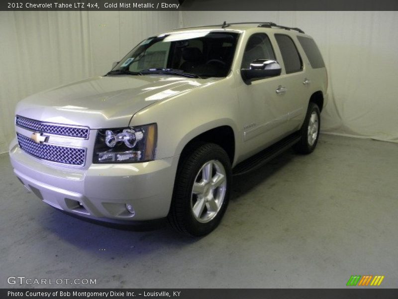 Gold Mist Metallic / Ebony 2012 Chevrolet Tahoe LTZ 4x4