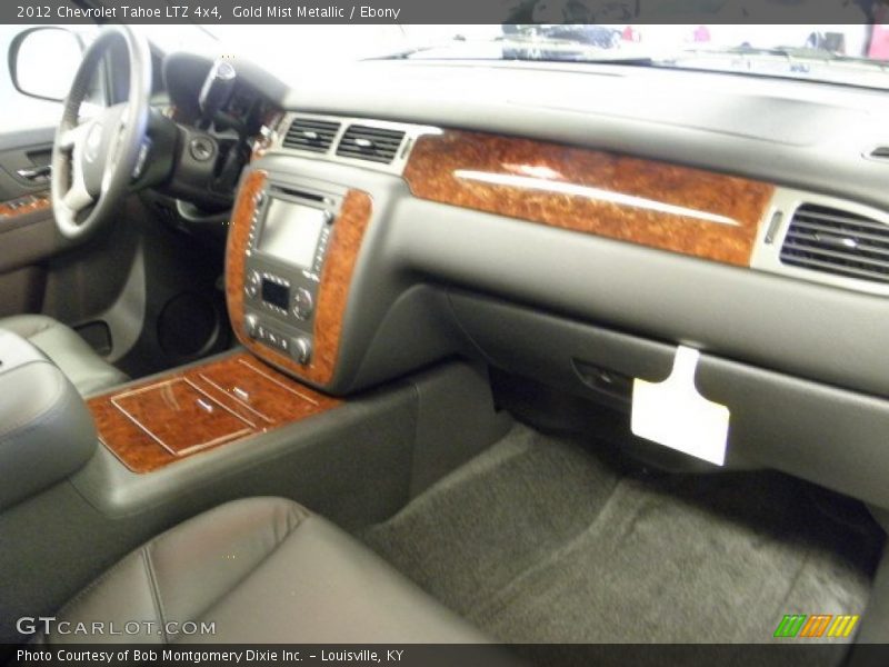 Gold Mist Metallic / Ebony 2012 Chevrolet Tahoe LTZ 4x4