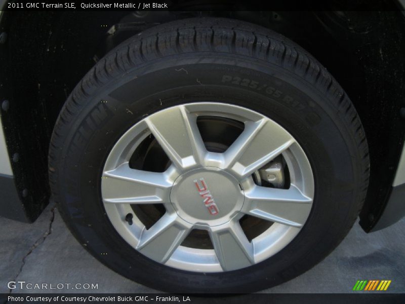 Quicksilver Metallic / Jet Black 2011 GMC Terrain SLE