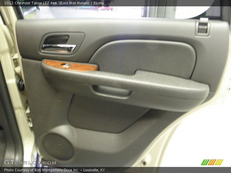 Gold Mist Metallic / Ebony 2012 Chevrolet Tahoe LTZ 4x4