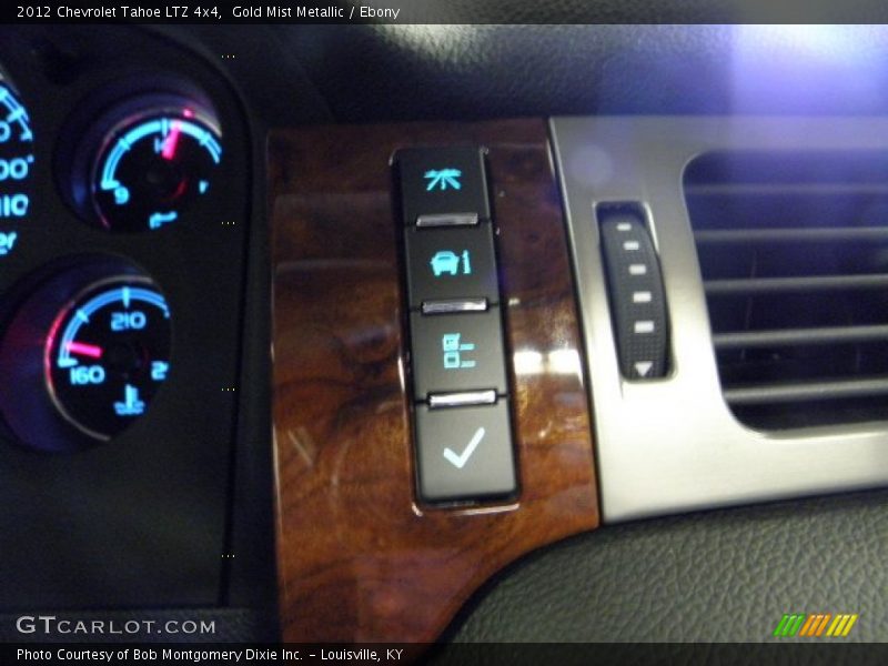 Gold Mist Metallic / Ebony 2012 Chevrolet Tahoe LTZ 4x4