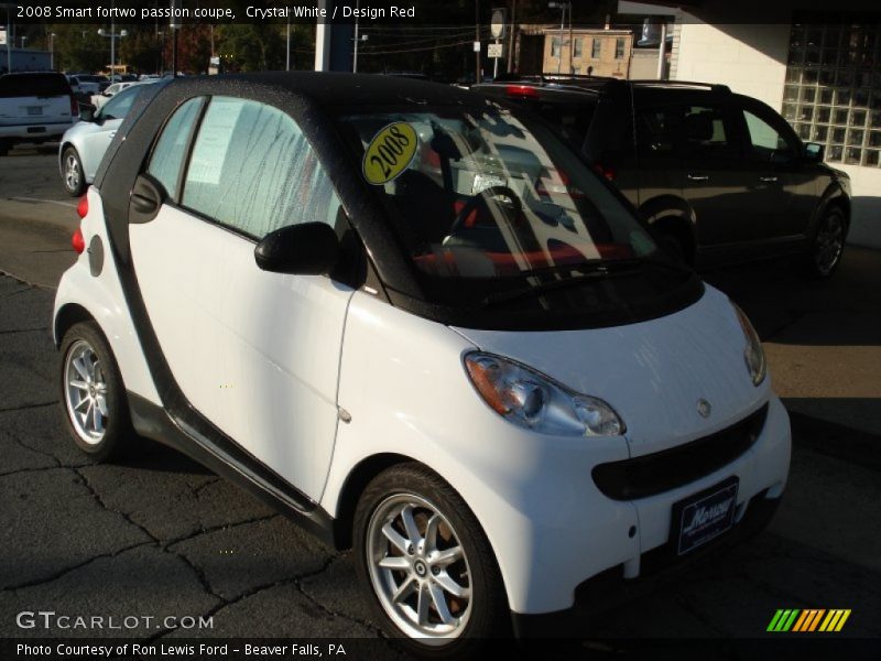Front 3/4 View of 2008 fortwo passion coupe