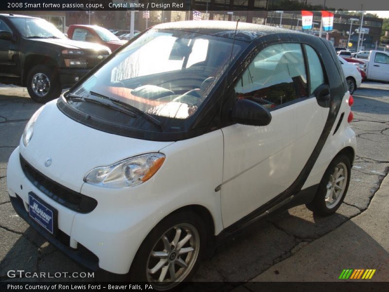  2008 fortwo passion coupe Crystal White