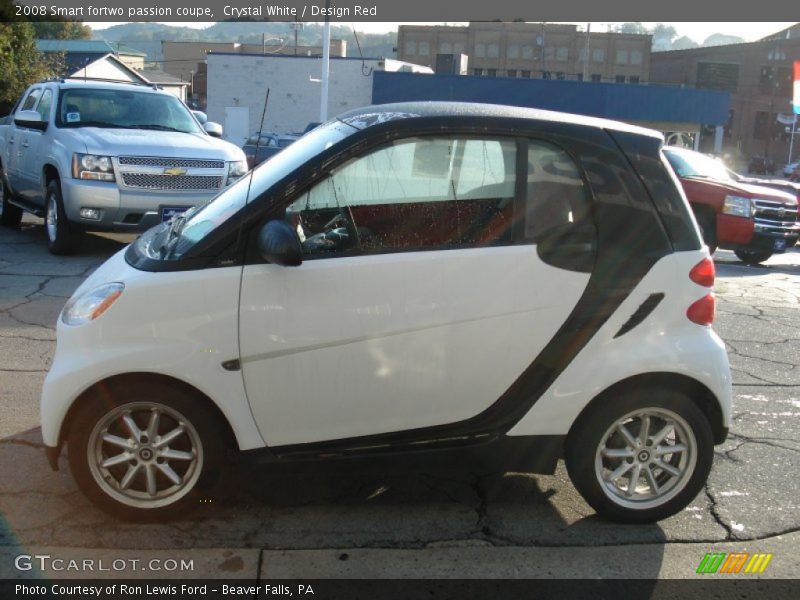 2008 fortwo passion coupe Crystal White