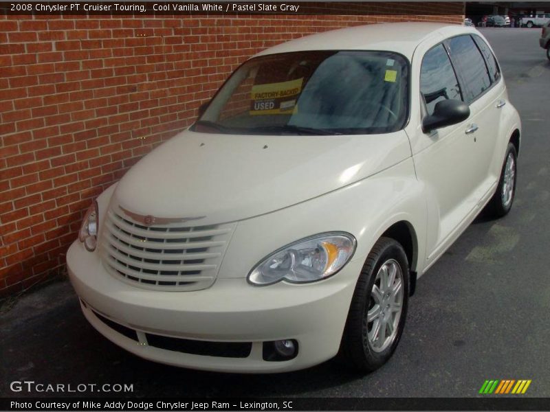 Cool Vanilla White / Pastel Slate Gray 2008 Chrysler PT Cruiser Touring