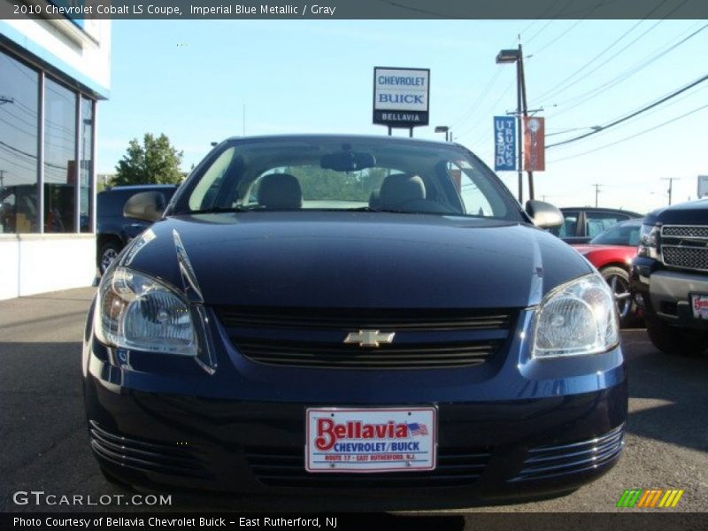 Imperial Blue Metallic / Gray 2010 Chevrolet Cobalt LS Coupe