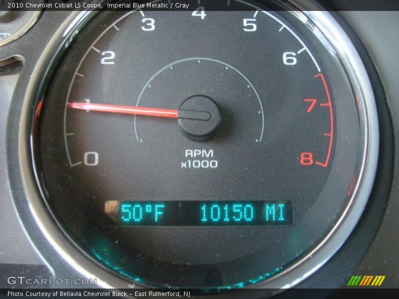Imperial Blue Metallic / Gray 2010 Chevrolet Cobalt LS Coupe