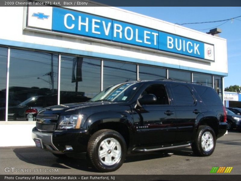 Black / Ebony 2009 Chevrolet Tahoe Z71 4x4
