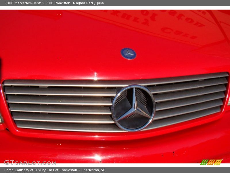 Magma Red / Java 2000 Mercedes-Benz SL 500 Roadster