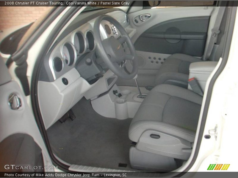 Cool Vanilla White / Pastel Slate Gray 2008 Chrysler PT Cruiser Touring