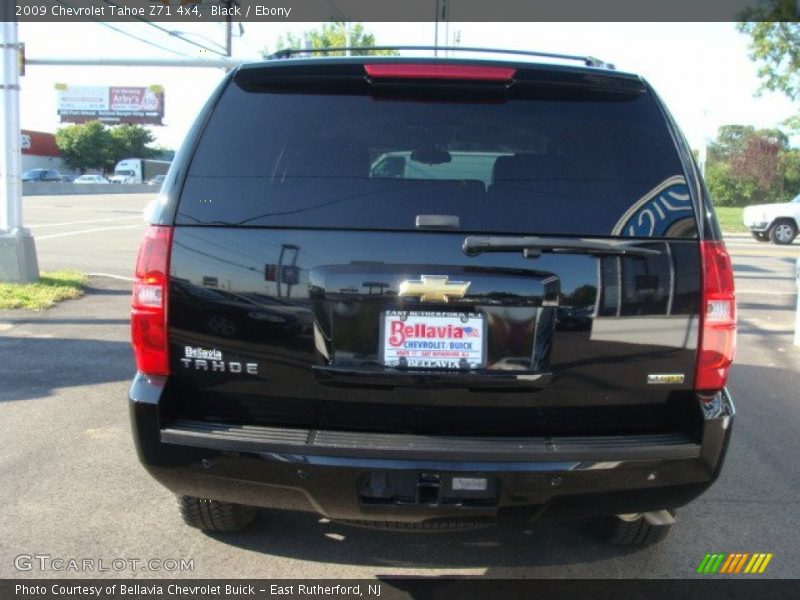 Black / Ebony 2009 Chevrolet Tahoe Z71 4x4