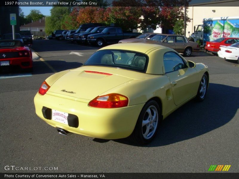 Pastel Yellow / Graphite Grey 1997 Porsche Boxster