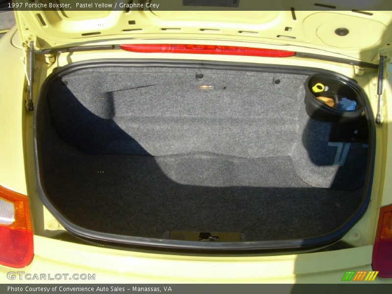 Pastel Yellow / Graphite Grey 1997 Porsche Boxster