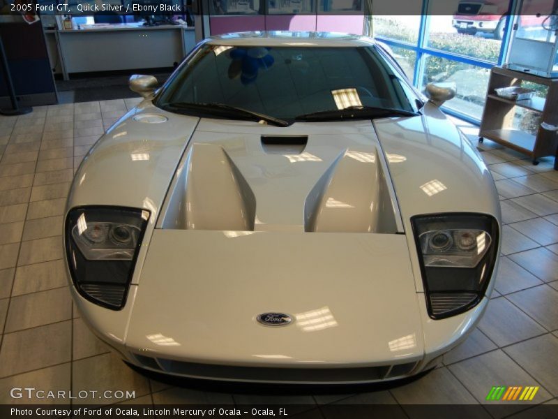 Quick Silver / Ebony Black 2005 Ford GT