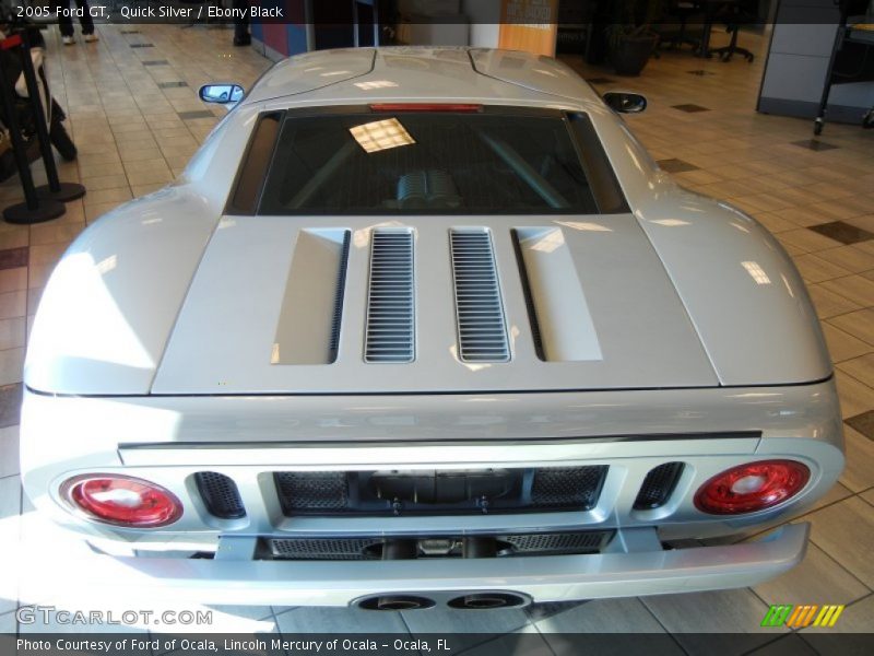 Quick Silver / Ebony Black 2005 Ford GT