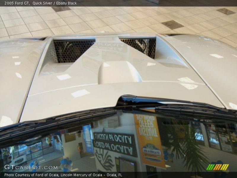 Quick Silver / Ebony Black 2005 Ford GT