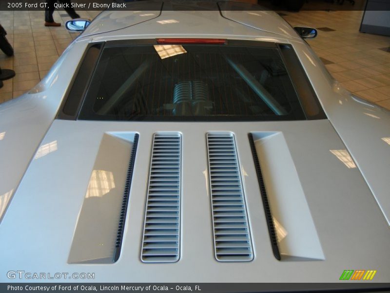 Quick Silver / Ebony Black 2005 Ford GT