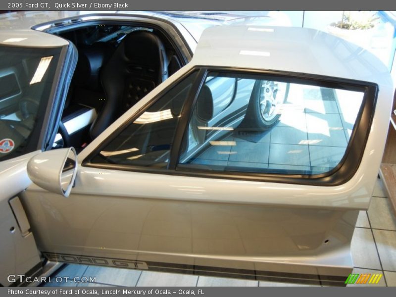Quick Silver / Ebony Black 2005 Ford GT