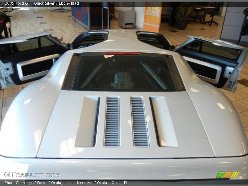 Quick Silver / Ebony Black 2005 Ford GT