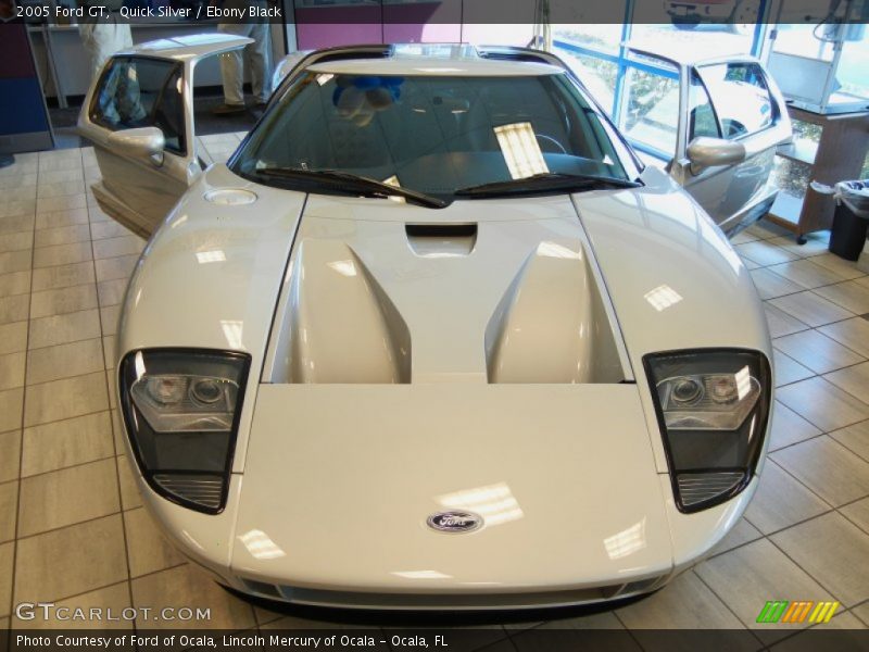 Quick Silver / Ebony Black 2005 Ford GT