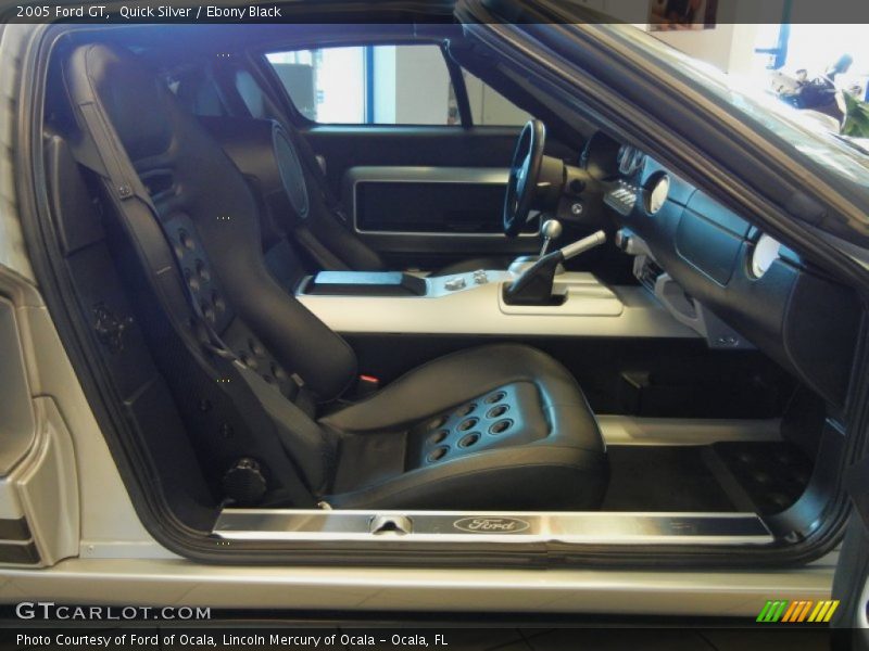 Quick Silver / Ebony Black 2005 Ford GT
