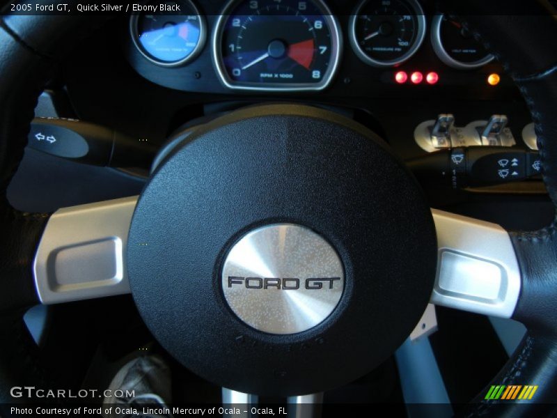 Quick Silver / Ebony Black 2005 Ford GT