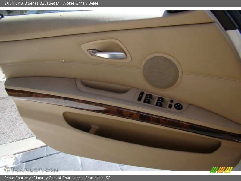 Alpine White / Beige 2006 BMW 3 Series 325i Sedan