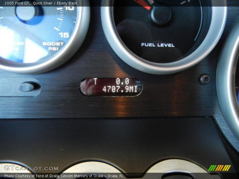 Quick Silver / Ebony Black 2005 Ford GT