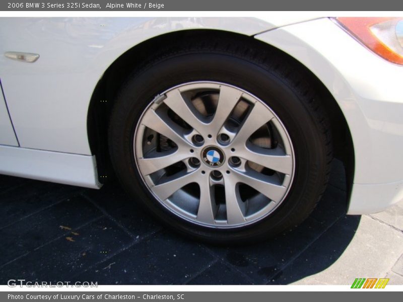 Alpine White / Beige 2006 BMW 3 Series 325i Sedan
