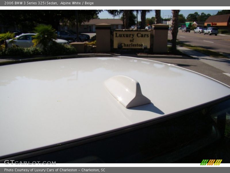 Alpine White / Beige 2006 BMW 3 Series 325i Sedan