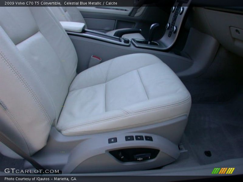 Celestial Blue Metallic / Calcite 2009 Volvo C70 T5 Convertible