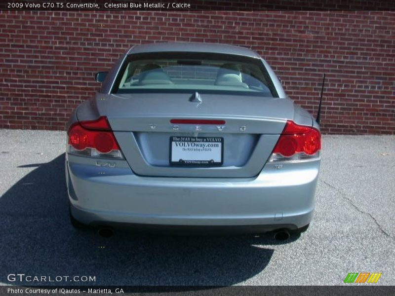 Celestial Blue Metallic / Calcite 2009 Volvo C70 T5 Convertible