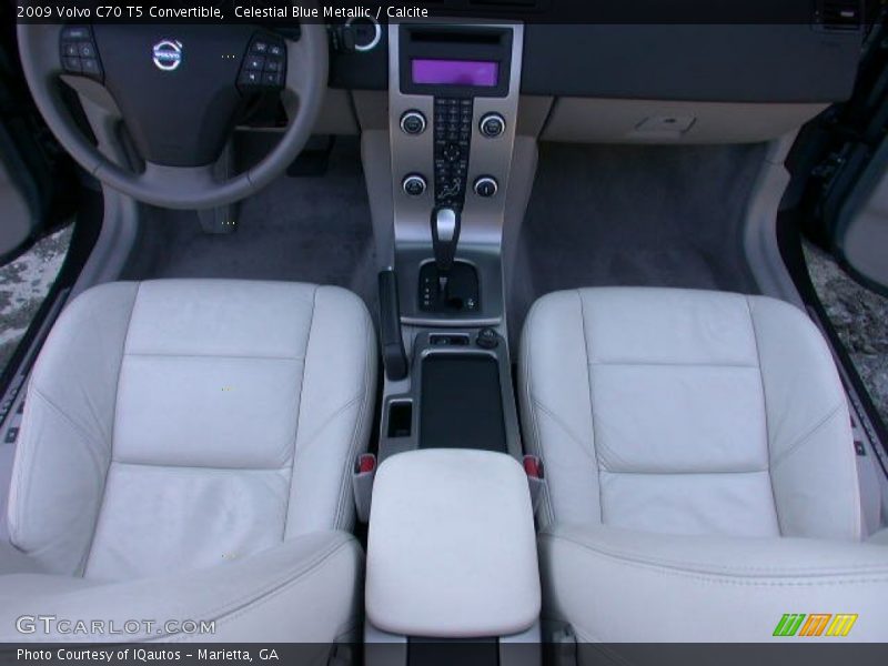 Celestial Blue Metallic / Calcite 2009 Volvo C70 T5 Convertible