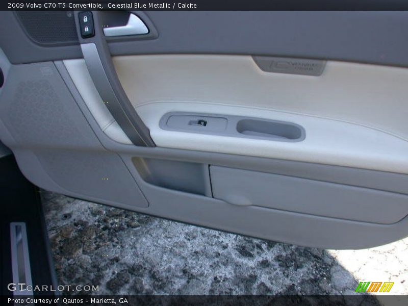 Celestial Blue Metallic / Calcite 2009 Volvo C70 T5 Convertible