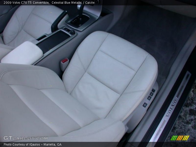 Celestial Blue Metallic / Calcite 2009 Volvo C70 T5 Convertible