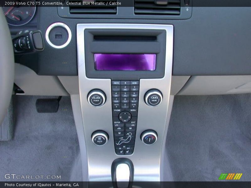 Celestial Blue Metallic / Calcite 2009 Volvo C70 T5 Convertible