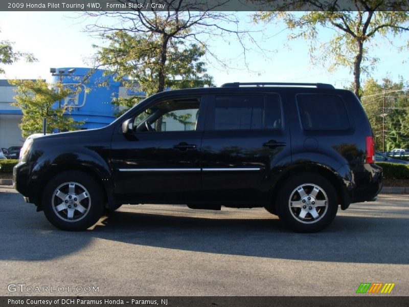 Formal Black / Gray 2009 Honda Pilot Touring 4WD