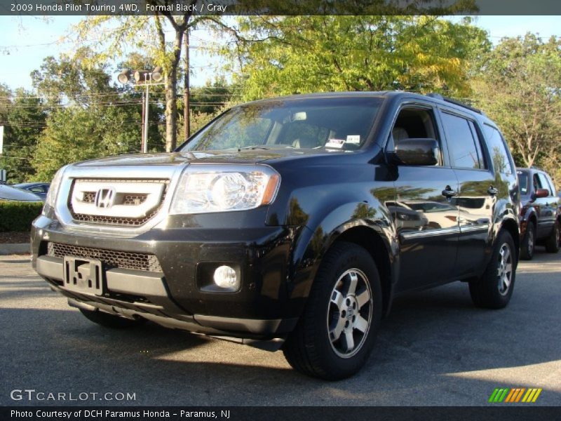 Formal Black / Gray 2009 Honda Pilot Touring 4WD