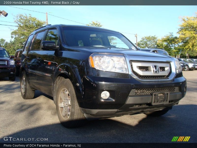 Formal Black / Gray 2009 Honda Pilot Touring 4WD