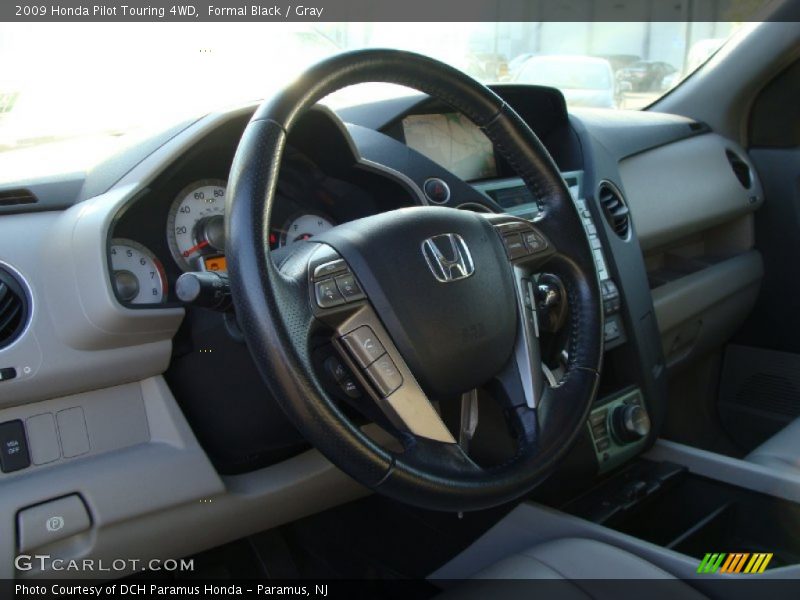 Formal Black / Gray 2009 Honda Pilot Touring 4WD