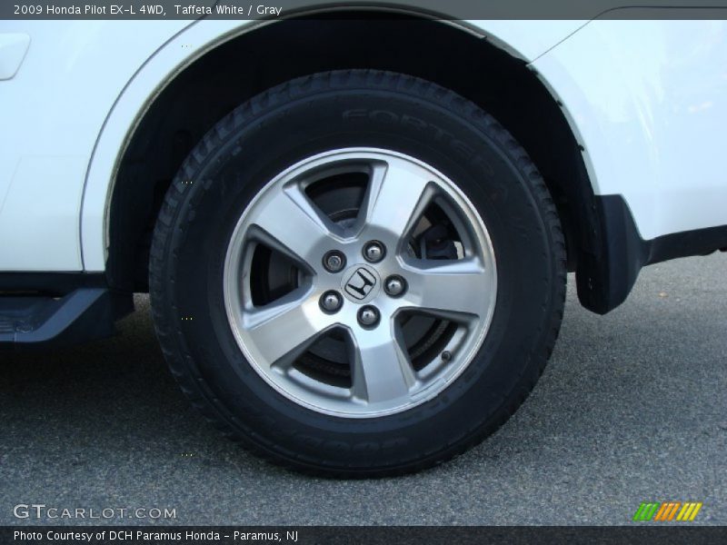 Taffeta White / Gray 2009 Honda Pilot EX-L 4WD