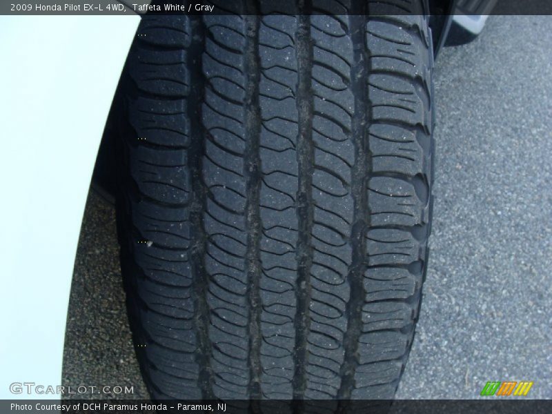 Taffeta White / Gray 2009 Honda Pilot EX-L 4WD