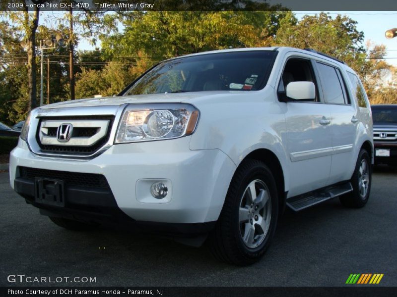 Taffeta White / Gray 2009 Honda Pilot EX-L 4WD