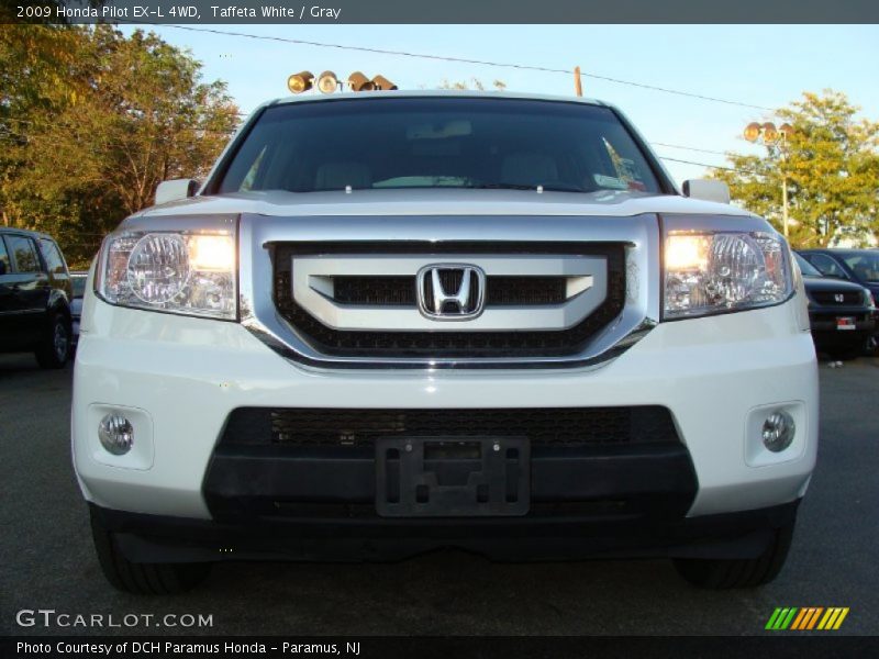 Taffeta White / Gray 2009 Honda Pilot EX-L 4WD