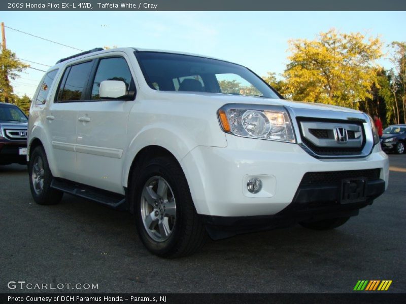 Taffeta White / Gray 2009 Honda Pilot EX-L 4WD