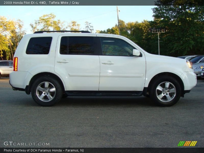 Taffeta White / Gray 2009 Honda Pilot EX-L 4WD