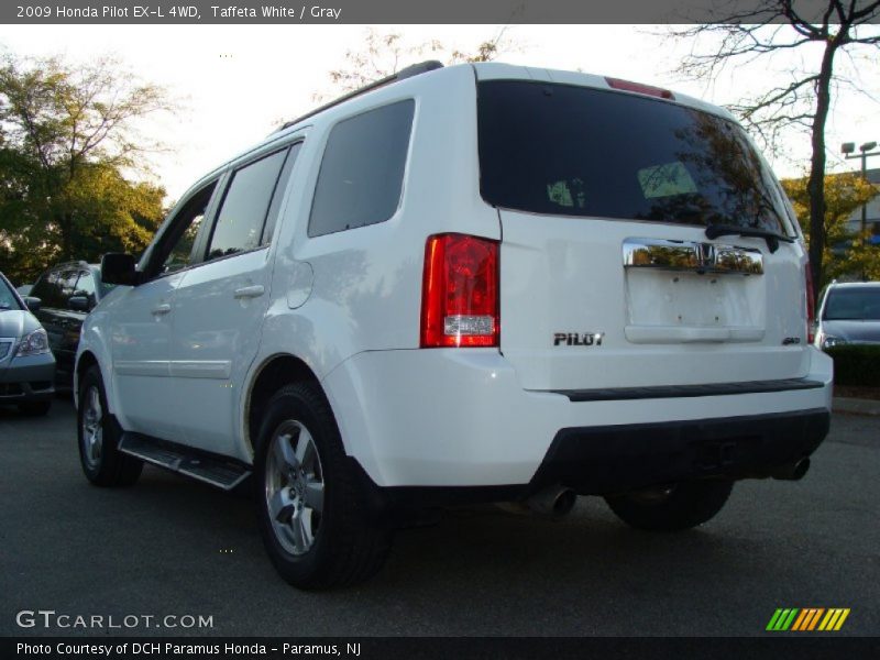 Taffeta White / Gray 2009 Honda Pilot EX-L 4WD