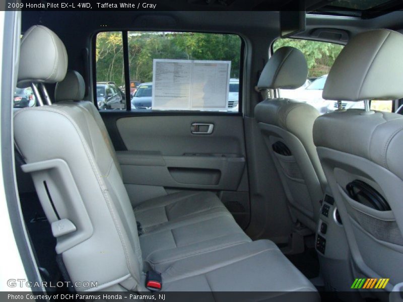 Taffeta White / Gray 2009 Honda Pilot EX-L 4WD
