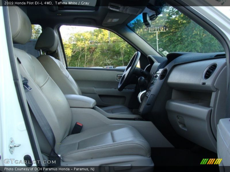 Taffeta White / Gray 2009 Honda Pilot EX-L 4WD
